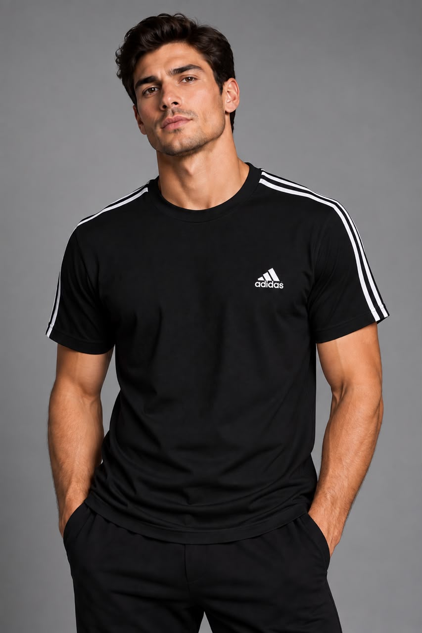 Camiseta básica premium negra Urban Clothe